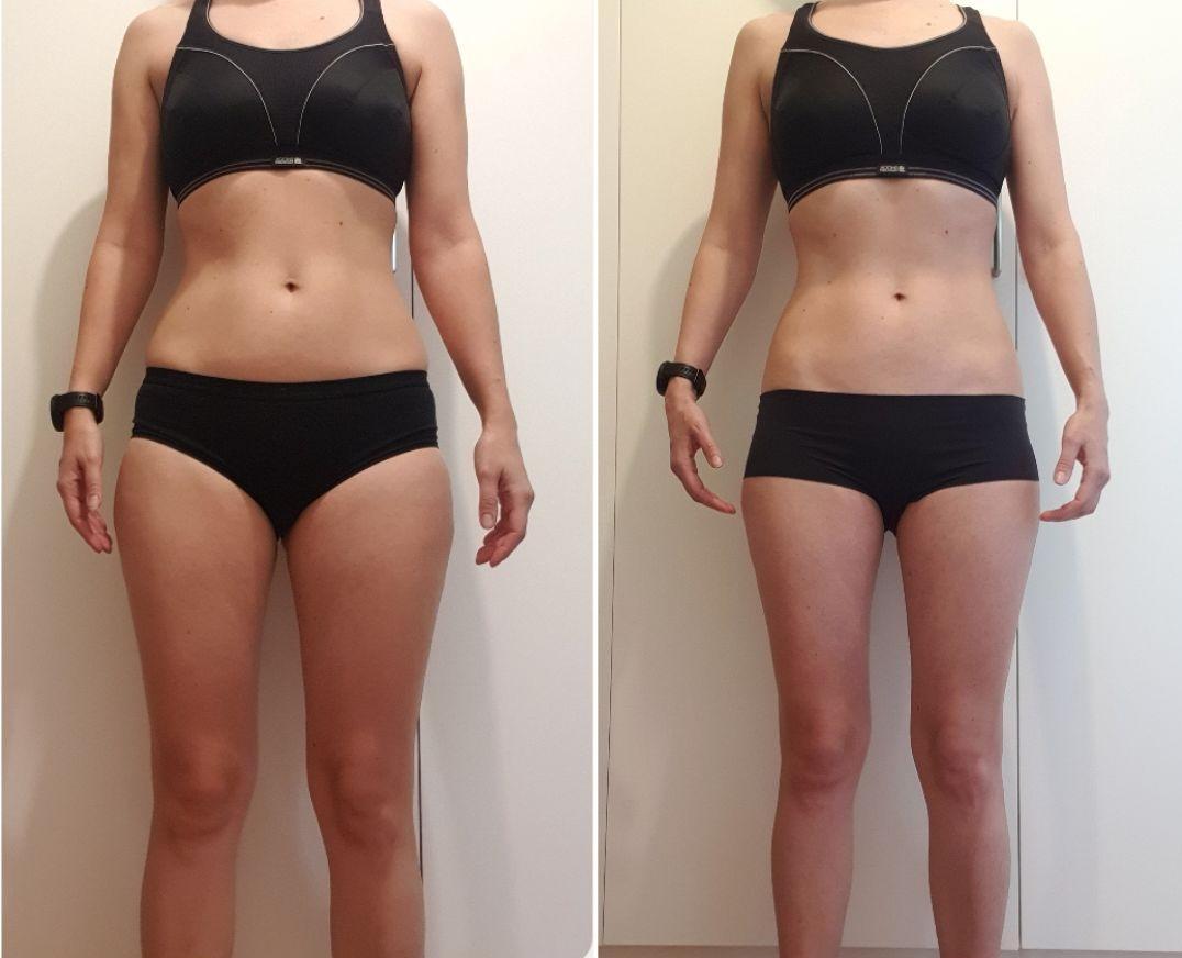 Jonnas resultat före och efter